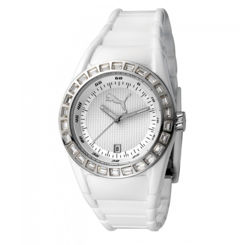 Puma Disc White with Stones